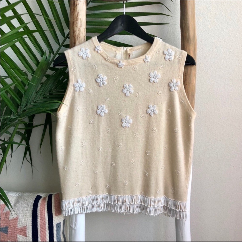 Vintage Mawah Co. Beaded Irene Sweater